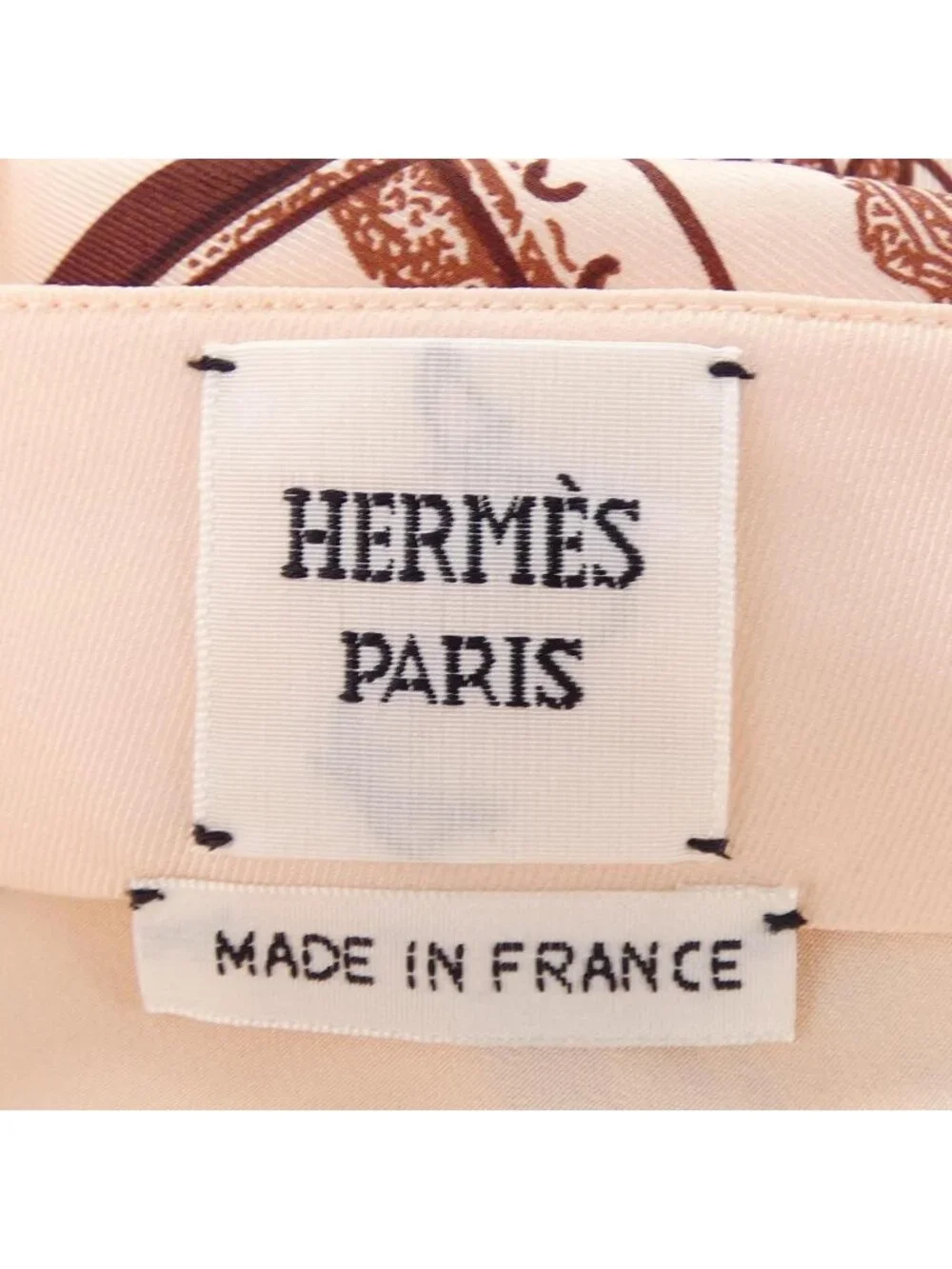 Hermes Felonerie Remix Clou de Selle Twill Lane Skirt